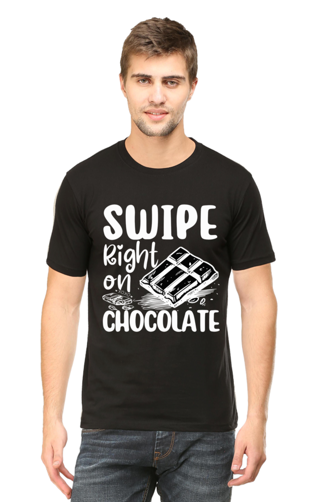 Dark Swipe Right Unisex Tshirt