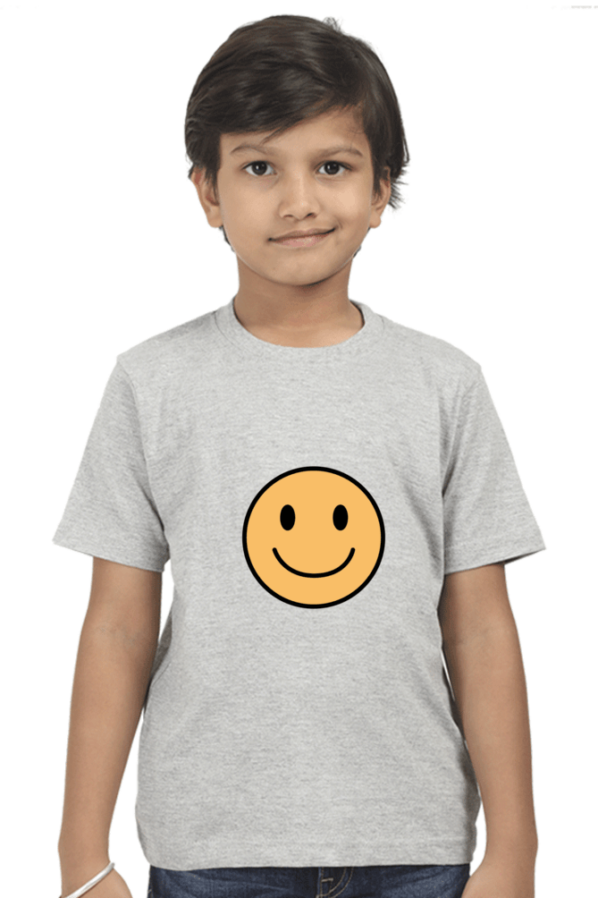 Smiley Kids Round Neck Tshirt