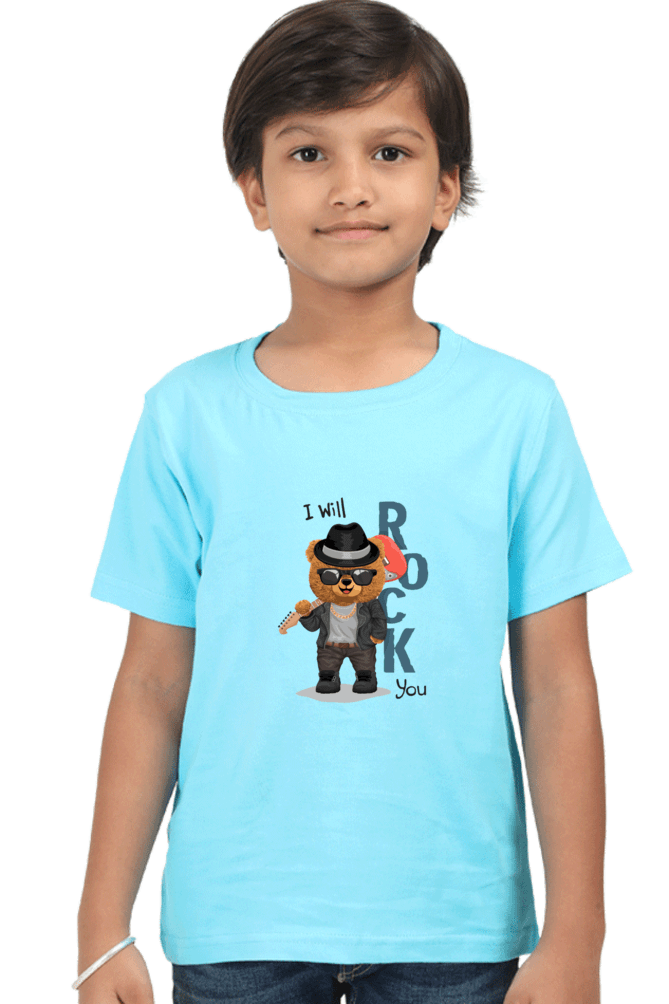 I will Rock You Kids Round Neck Tshirt