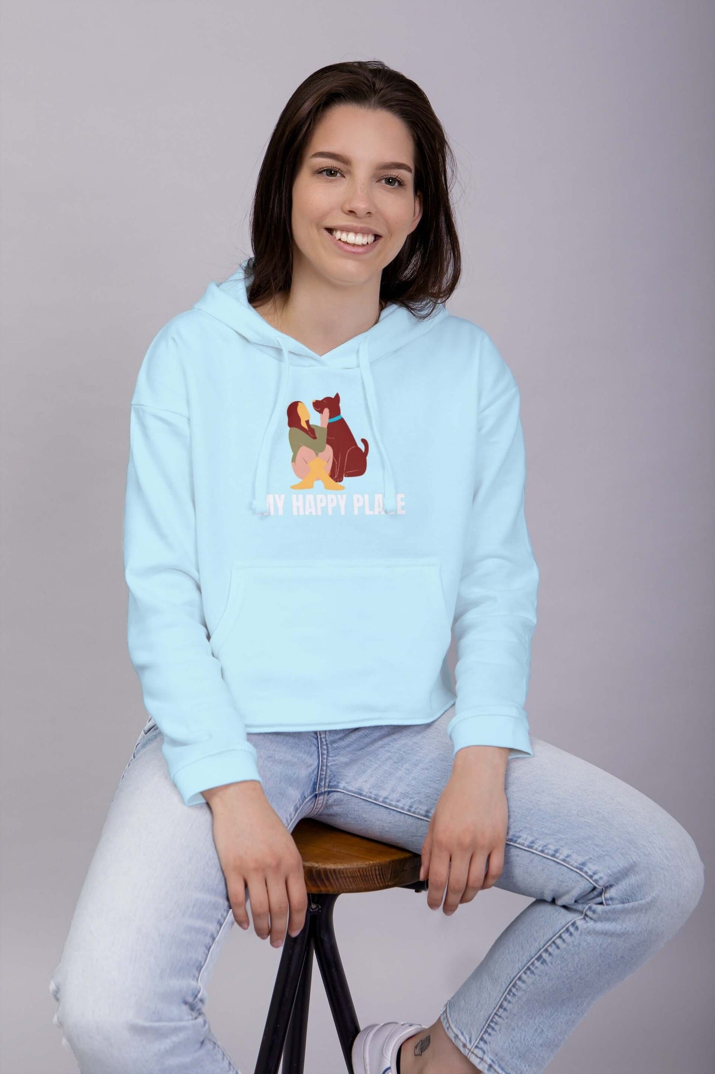 My Happy Place Unisex Hooded Sweatshirt