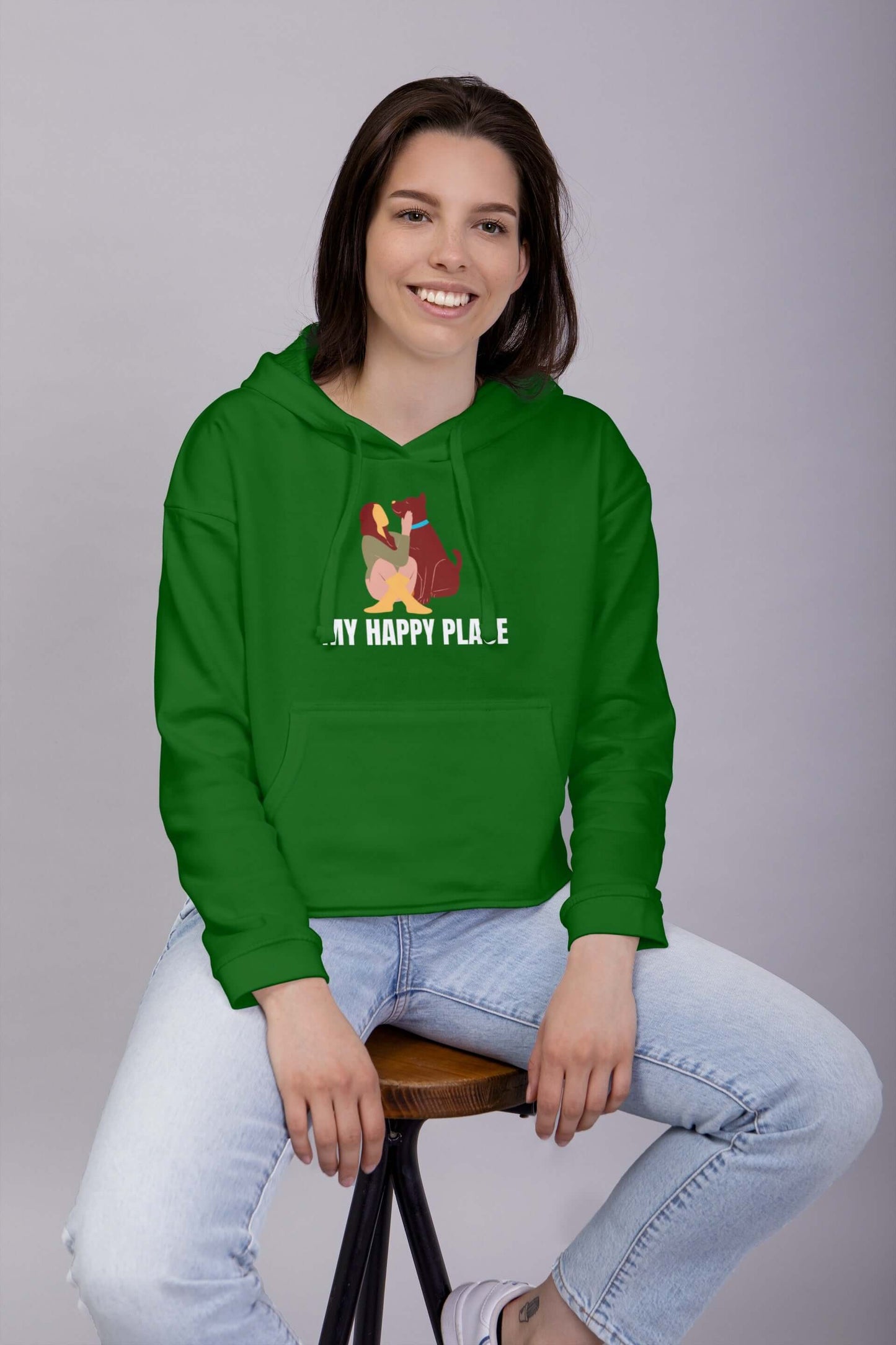 My Happy Place Unisex Hooded Sweatshirt