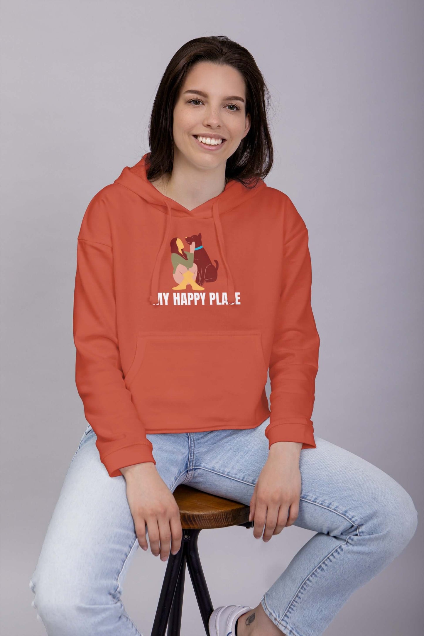 My Happy Place Unisex Hooded Sweatshirt