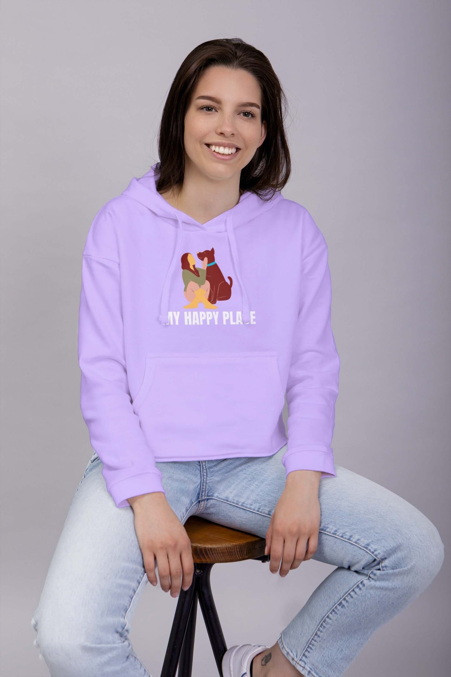 My Happy Place Unisex Hooded Sweatshirt