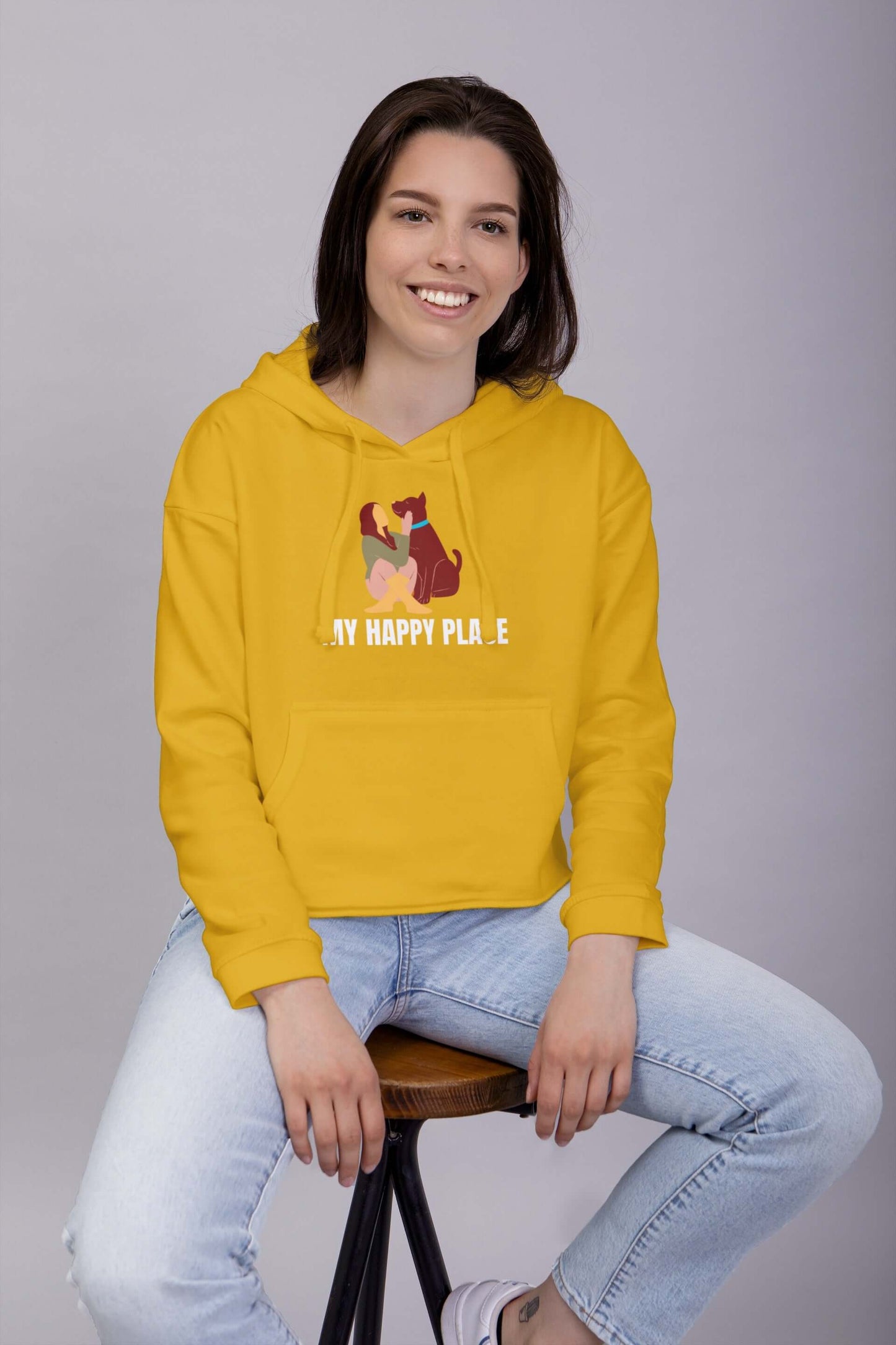 My Happy Place Unisex Hooded Sweatshirt