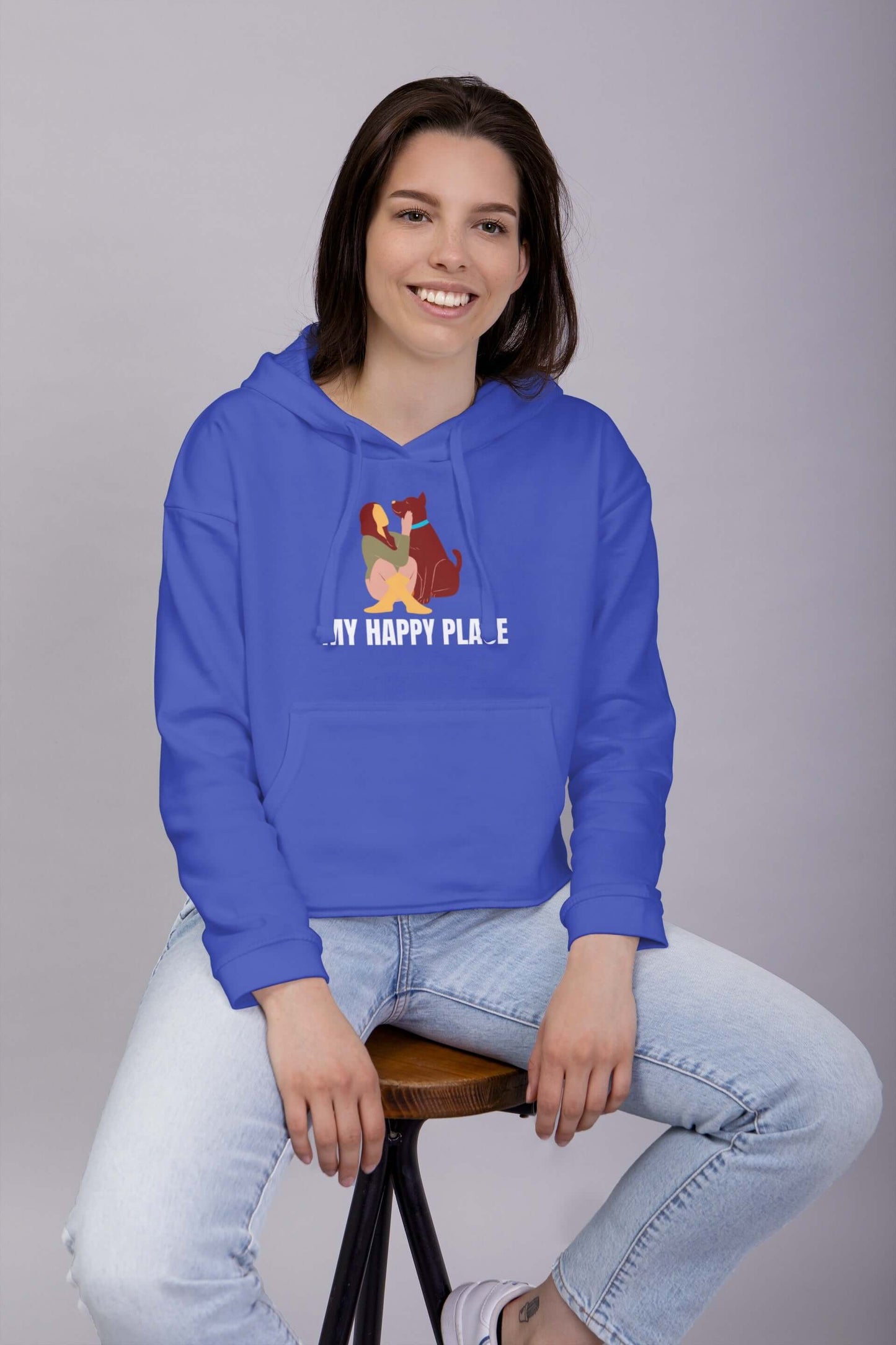 My Happy Place Unisex Hooded Sweatshirt
