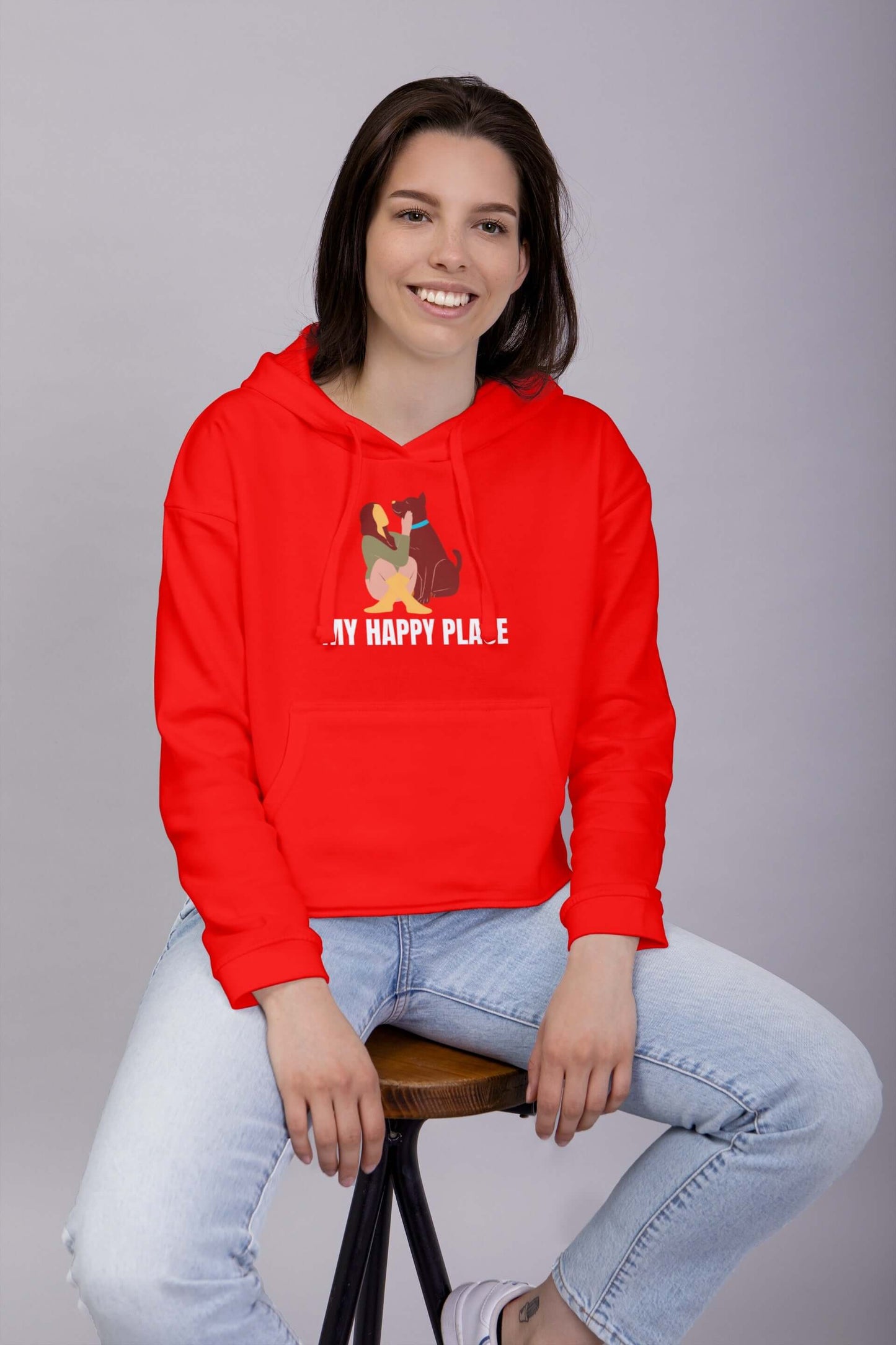 My Happy Place Unisex Hooded Sweatshirt