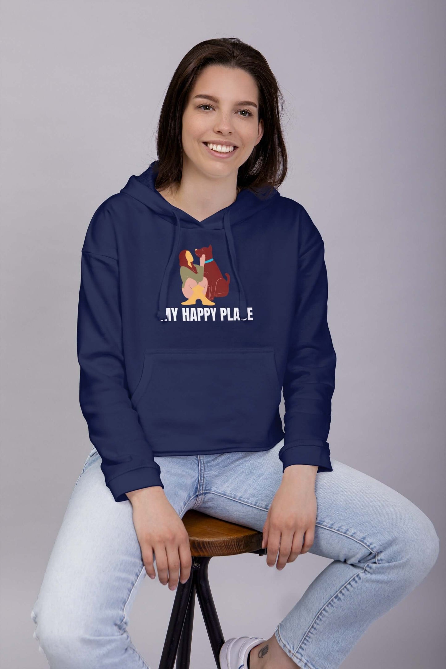 My Happy Place Unisex Hooded Sweatshirt