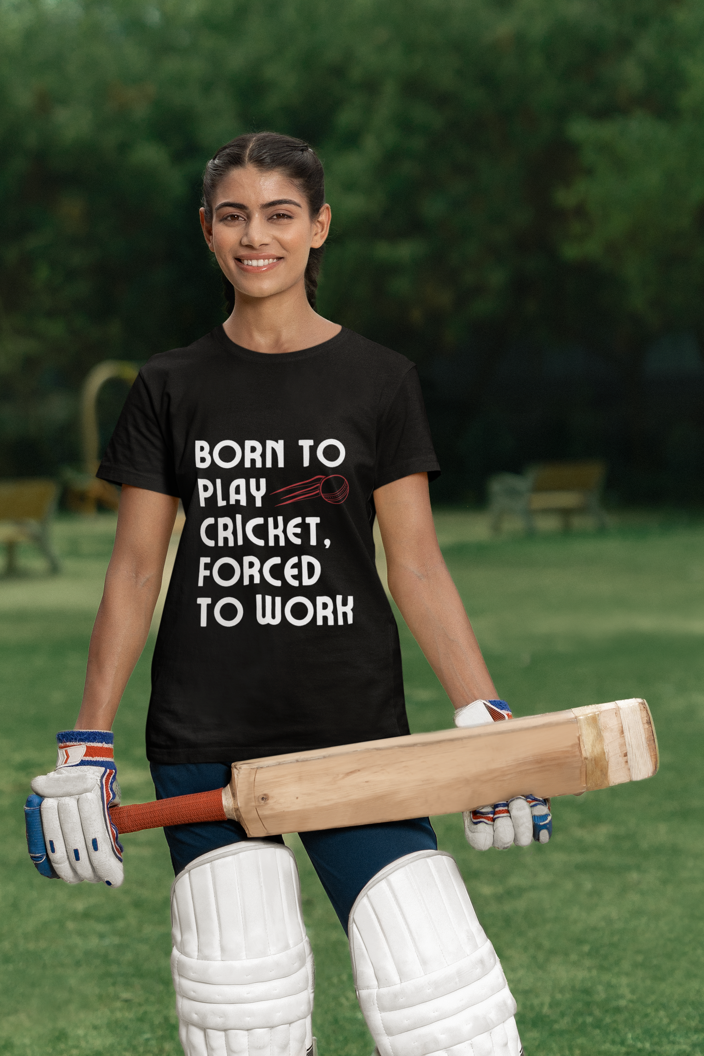 Born to Play Cricket - Unisex Tshirt