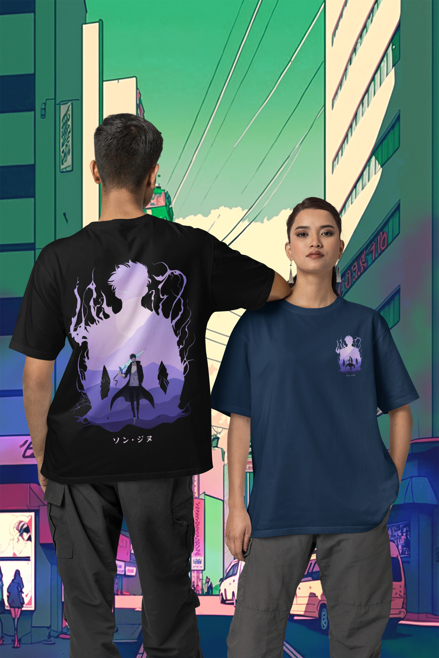 Solo Leveling Oversized Unisex Tshirt
