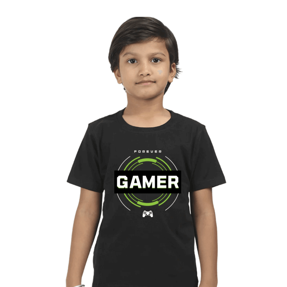 KIDS ROUND NECK T-SHIRT ELECTRON LIBRE main image 0