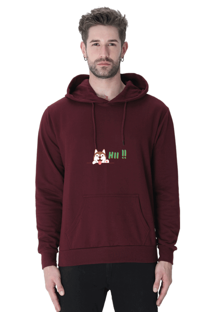 Hi! Unisex Hooded Sweatshirt