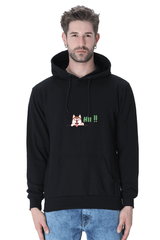 Hi! Unisex Hooded Sweatshirt