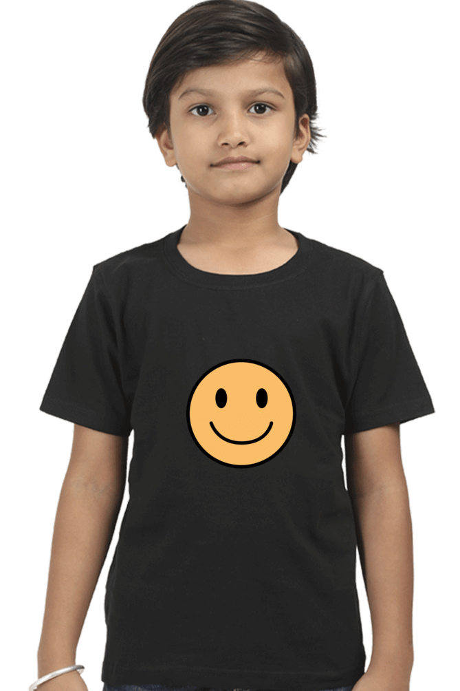 Smiley Kids Round Neck Tshirt
