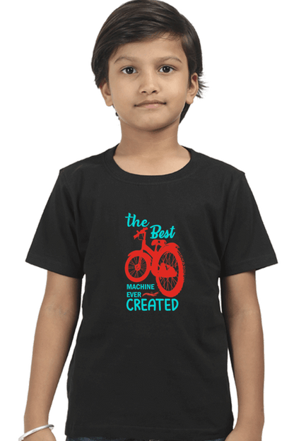 The Best Machine Ever Created Kids Round Neck Tshirt