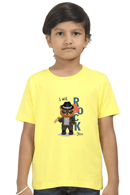 I will Rock You Kids Round Neck Tshirt