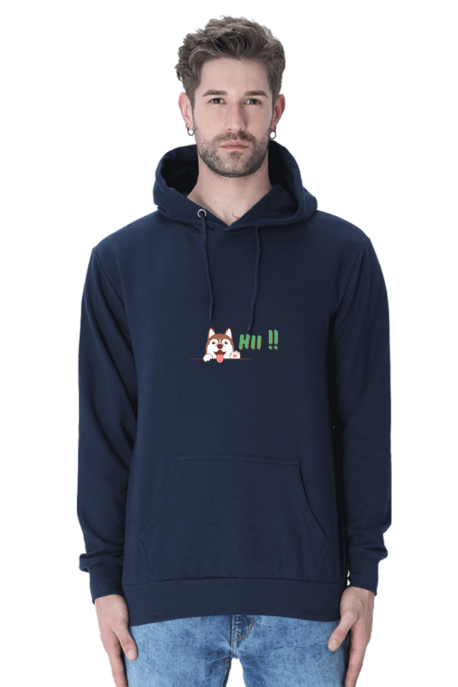 Hi! Unisex Hooded Sweatshirt