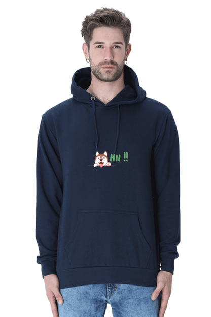Hi! Unisex Hooded Sweatshirt