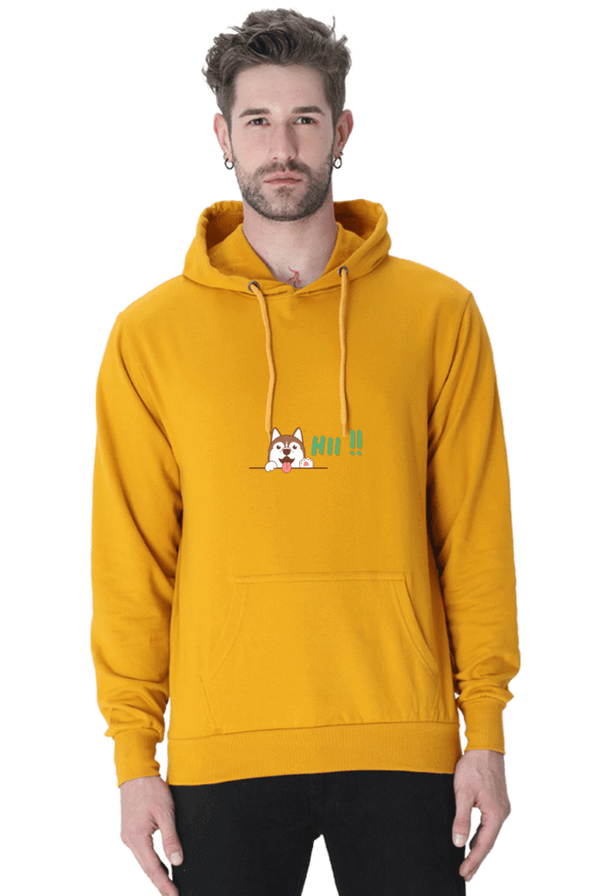 Hi! Unisex Hooded Sweatshirt