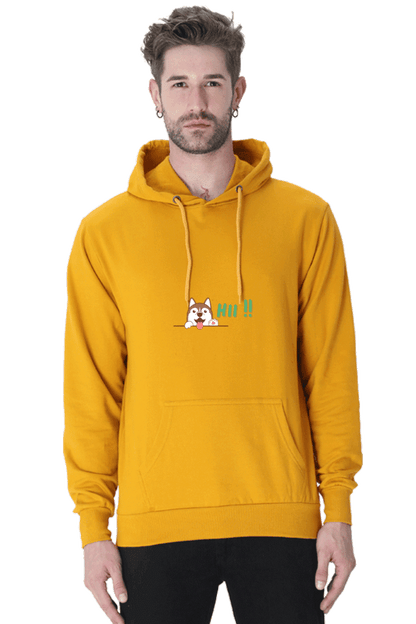 Hi! Unisex Hooded Sweatshirt
