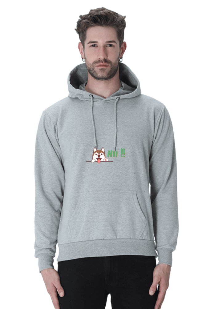Hi! Unisex Hooded Sweatshirt