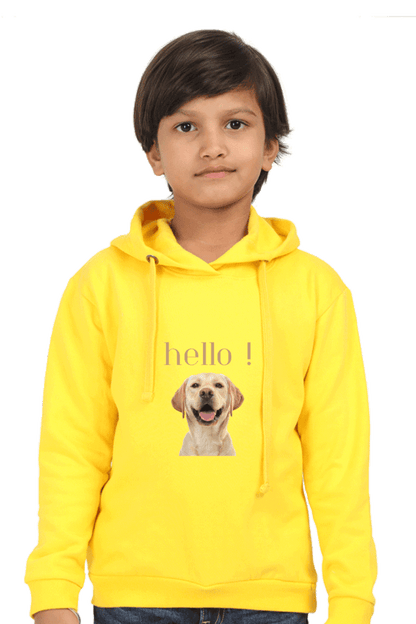 Hello Kids Hooded Sweatshirt