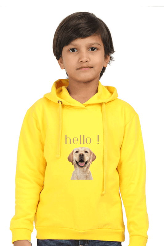 Hello Kids Hooded Sweatshirt