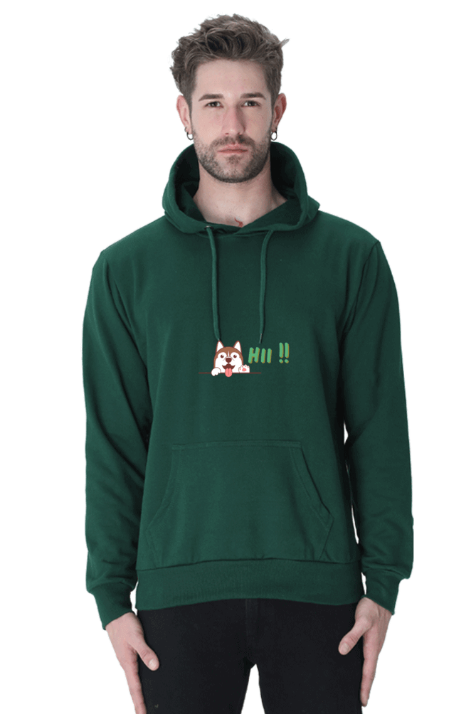 Hi! Unisex Hooded Sweatshirt
