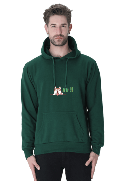 Hi! Unisex Hooded Sweatshirt