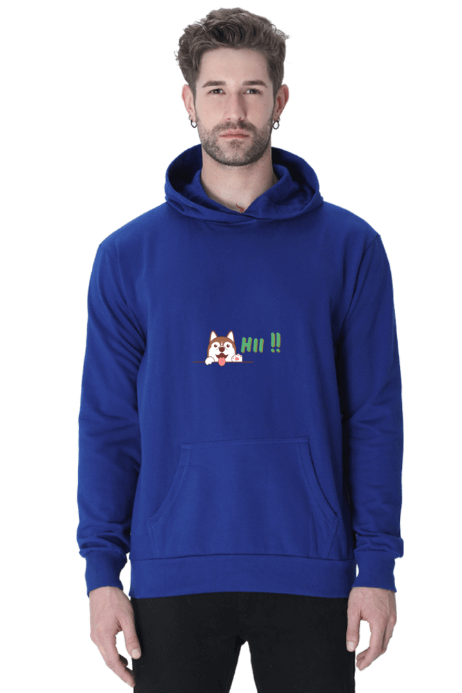 Hi! Unisex Hooded Sweatshirt