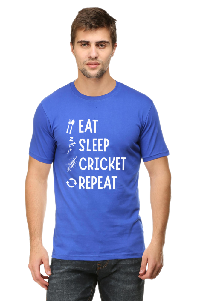 Eat Sleep Cricket - Unisex Tshirt
