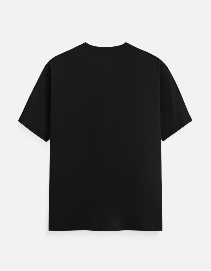 Ye Dosti Hum Nahi Todenge unisex T-shirt in Black – plain back view, Bonzo Peter's