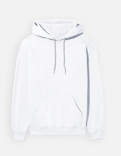 Tokyo Ghoul hoodie in White – plain front view, Bonzo Peter's