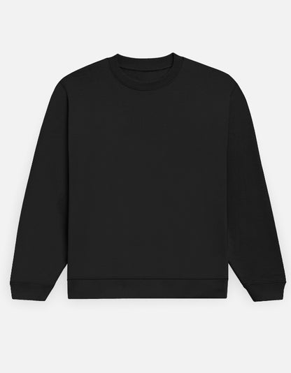 Born to Play Games sweatshirt in Black – plain front view, Bonzo Peter's