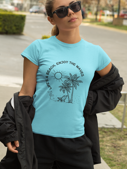 Life's a Beach Unisex Tshirt