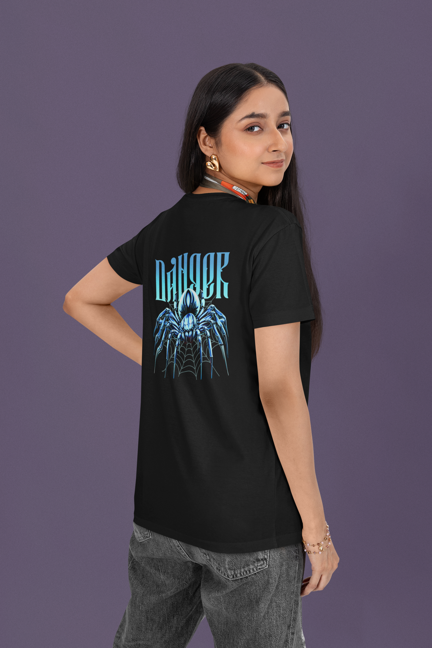 Danger Oversized Unisex Tshirt