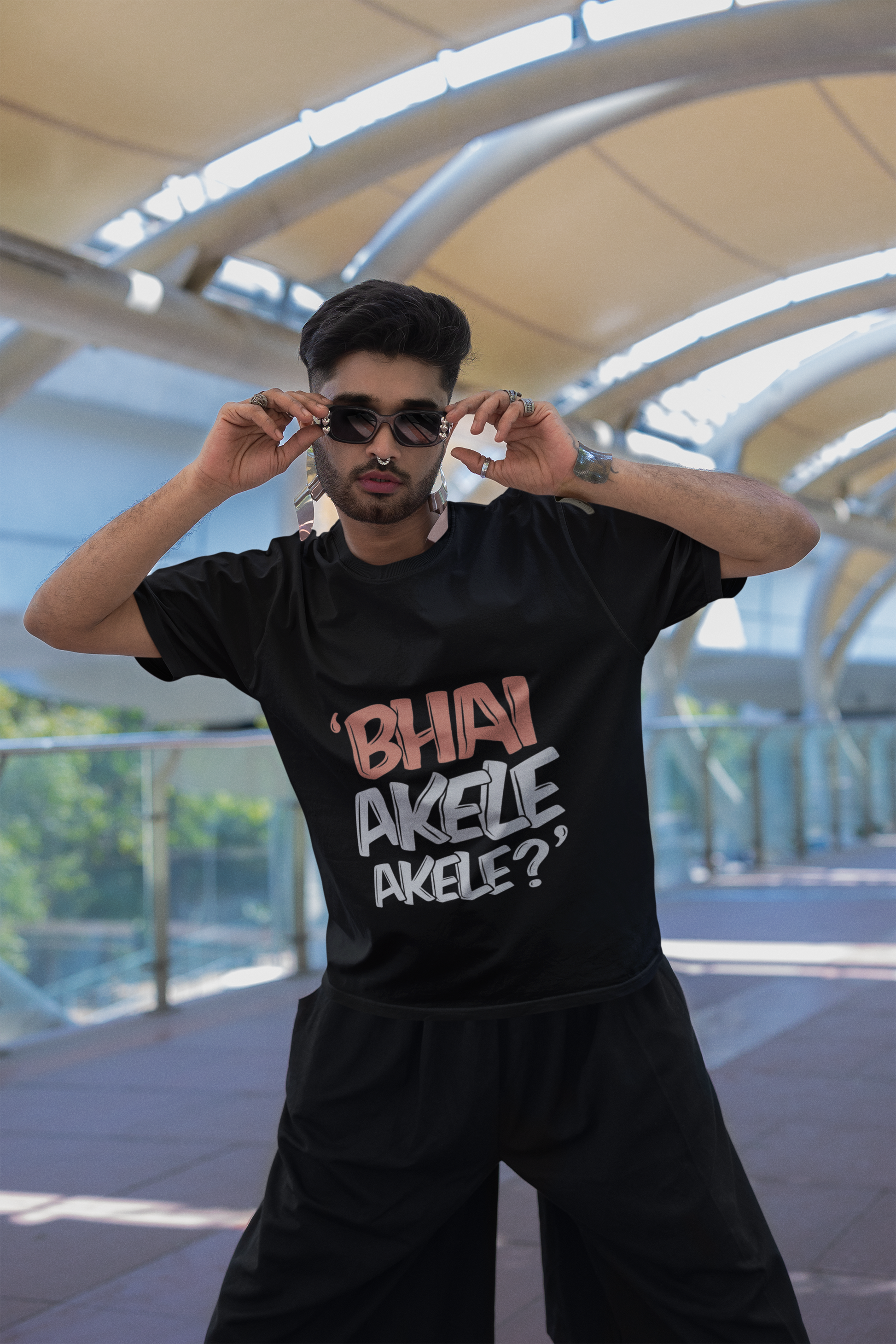 Bhai Akele Akele Funky T-shirts
