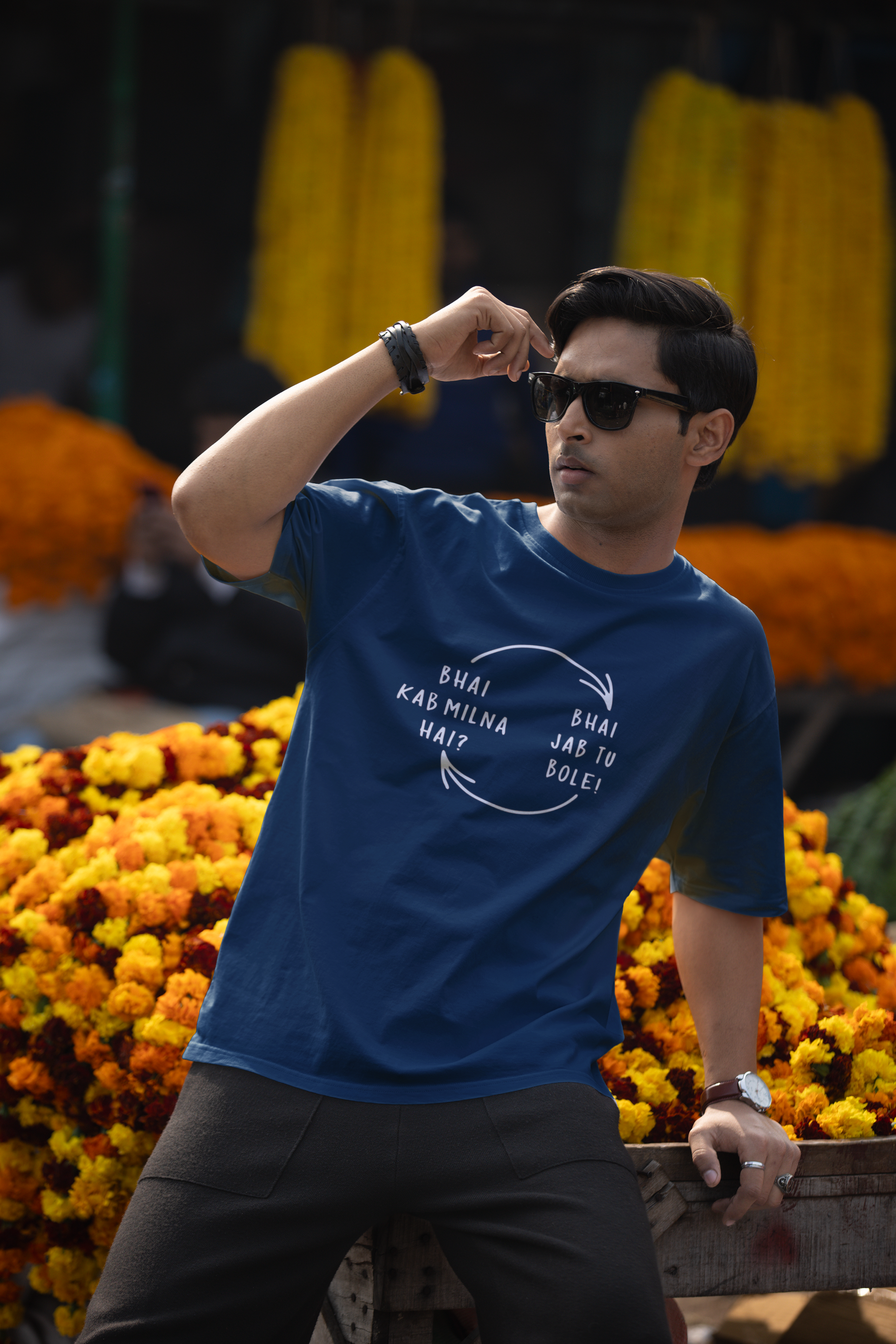 BHAI KAB  MILNA HAI Funky T-shirt