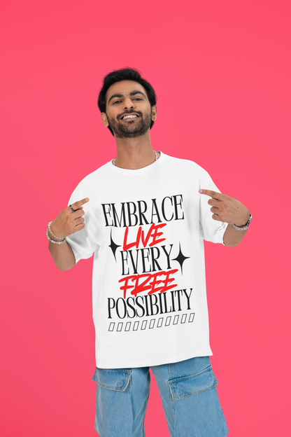 Live Free Oversized Unisex Tshirt