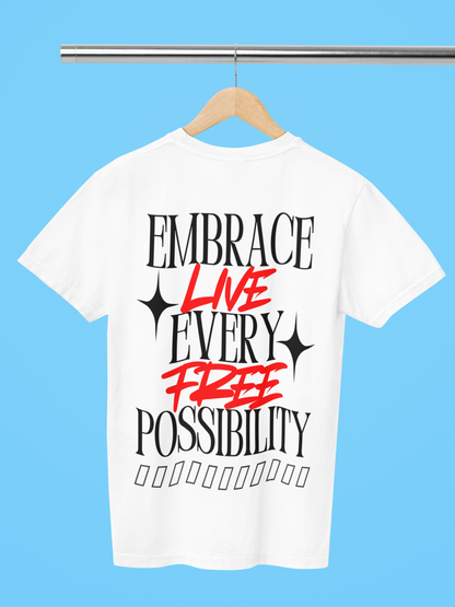 Live Free Oversized Unisex Tshirt