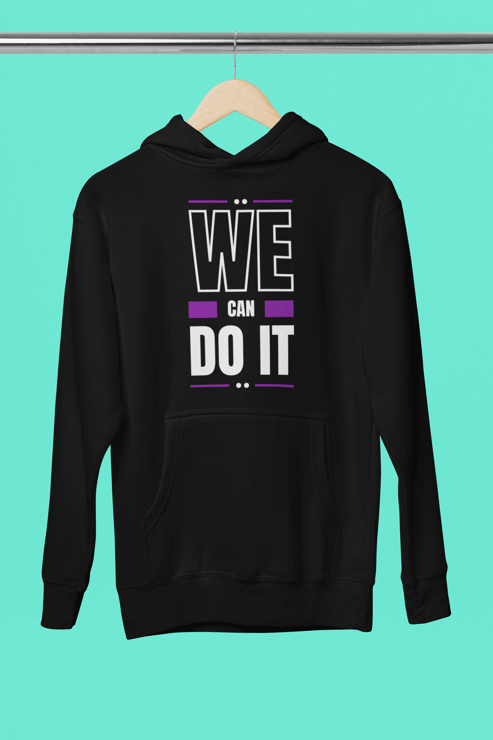 We Can Do It Hooded Sweatshirt - Main Image