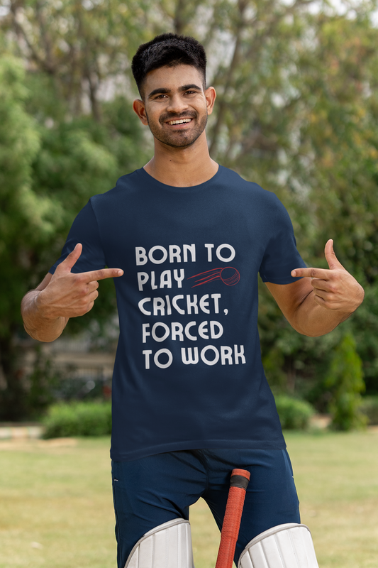 Born to Play Cricket - Unisex Tshirt