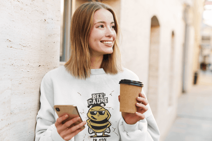 Bee-Cause I'm Cool Sweatshirt