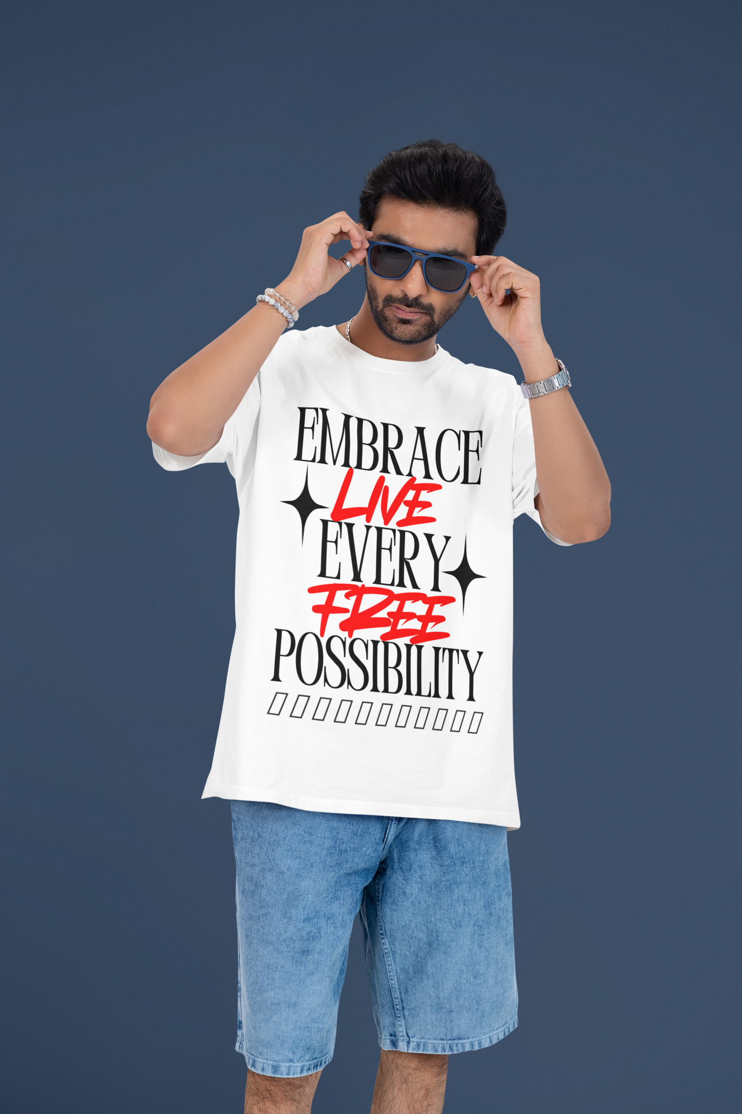 Live Free Oversized Unisex Tshirt